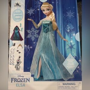 Disney Frozen Elsa Doll in Sparkling Blue